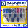 2ml clear Crimp Top Flat Base Vial with write-on space and label